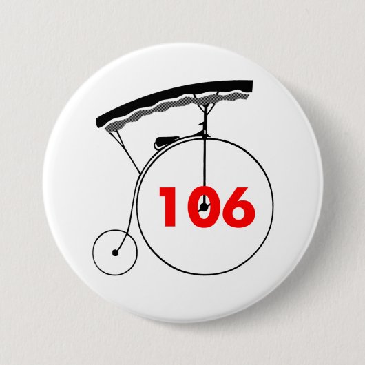 Badge Rond 7,6 Cm Surveillant 106 (Devant)
