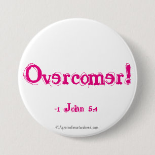 Badge Rond 7,6 Cm Survenez !