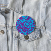 Badge Rond 7,6 Cm Swirl (En situation)