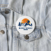Badge Rond 7,6 Cm T-shirt Hike du Mont Denali (En situation)