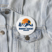Badge Rond 7,6 Cm T-shirt Hike du Mont Elbert (En situation)