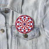 Badge Rond 7,6 Cm Tableau de bord du mode (En situation)