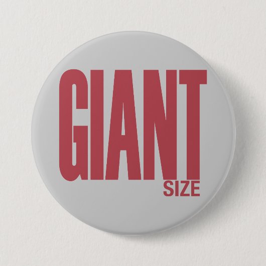 Badge Rond 7,6 Cm Taille géante (Devant)