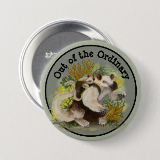 Badge Rond 7,6 Cm Tamandua Anteater
