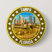 Badge Rond 7,6 Cm Tampa (Devant)