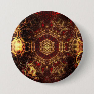 Badge Rond 7,6 Cm Tapis oriental