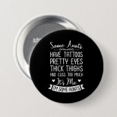 Badge Rond 7,6 Cm Tatouage (Devant & derrière)