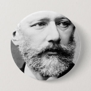 Badge Rond 7,6 Cm Tchaïkovski