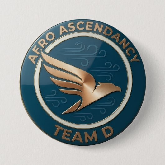 Badge Rond 7,6 Cm Team D – AF.RO Ascendancy Emblem | Elite Rising (Devant)