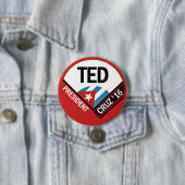 Badge Rond 7,6 Cm Ted Cruz 2016 (En situation)