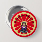 Badge Rond 7,6 Cm Teller Button Roma Day Gypsy (Devant & derrière)