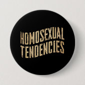Badge Rond 7,6 Cm Tendances homosexuelles Fierté lesbienne gay LGBTQ (Devant)