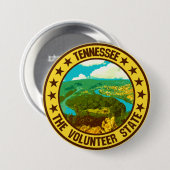 Badge Rond 7,6 Cm Tennessee (Devant & derrière)