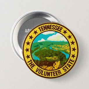 Badge Rond 7,6 Cm Tennessee