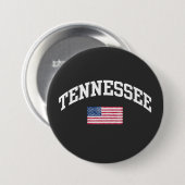 Badge Rond 7,6 Cm Tennessee  (Devant & derrière)