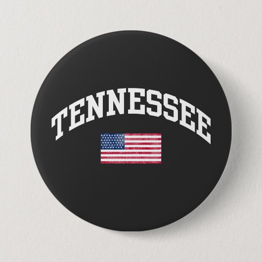 Badge Rond 7,6 Cm Tennessee  (Devant)