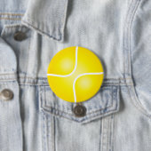 Badge Rond 7,6 Cm Tennis (En situation)