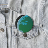 Badge Rond 7,6 Cm Terre de l'espace
