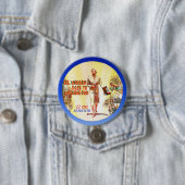 Badge Rond 7,6 Cm Terriers 2012 d'Elizabeth (En situation)