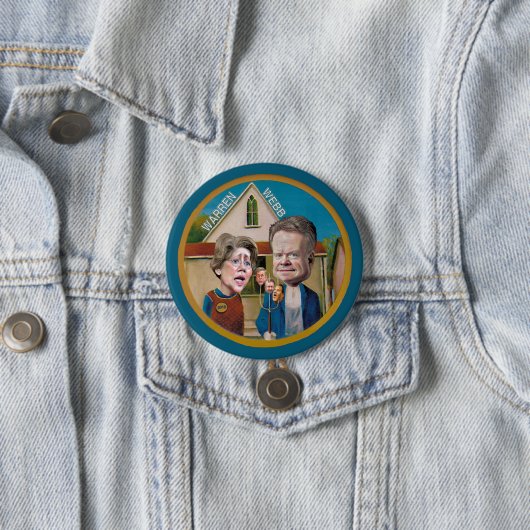 Badge Rond 7,6 Cm Terriers et Webb pour 2016 (En situation)