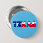 Badge Rond 7,6 Cm Texas (Devant & derrière)