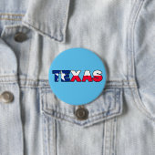 Badge Rond 7,6 Cm Texas (En situation)