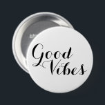 Badge Rond 7,6 Cm Texte Et Couleurs Personnalisables Good Vibes<br><div class="desc">N'oubliez pas : Good Vibes seulement ! énergie Vous obtenez ce sur quoi vous vous concentrez, alors laissez cette oeuvre être votre joyeux rappel de se concentrer sur le bien! Pour mieux comprendre ce phénomène de manifestation "pensées deviennent choses", consultez les enseignements d'Abraham-Hicks de la Loi de l'Attraction, disponibles sous...</div>