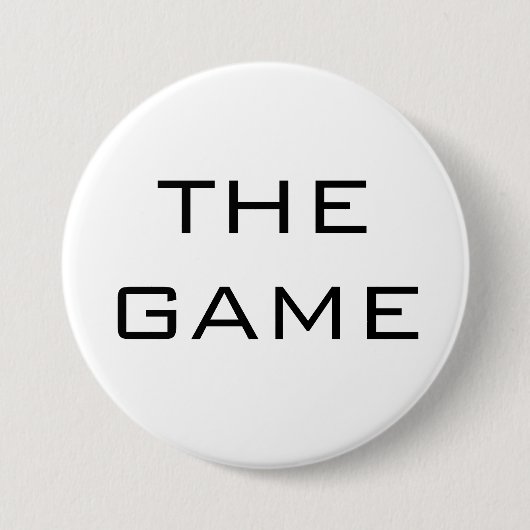 Badge Rond 7,6 Cm The Game - bouton (Devant)