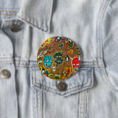 Badge Rond 7,6 Cm Thème japonais (En situation)