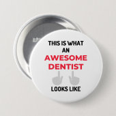 Badge Rond 7,6 Cm This Is What (Devant & derrière)
