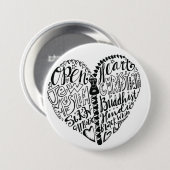 Badge Rond 7,6 Cm Tolérance de toutes les personnes (Devant & derrière)