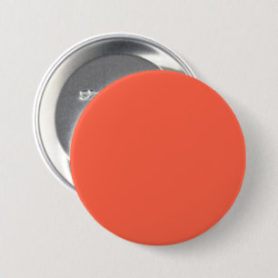 Badge Rond 7,6 Cm Tomate Rouge FF6347 Couleur avec Ajouter votre nom