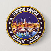Badge Rond 7,6 Cm Toronto (Devant)