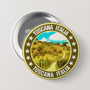 Badge Rond 7,6 Cm Toscane