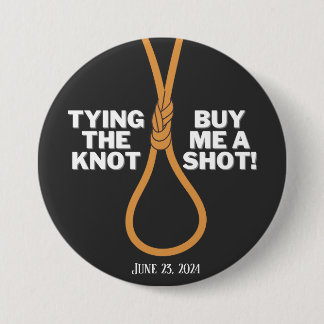 Badge Rond 7,6 Cm Touche du bouton de la carte de noeud personnalisé