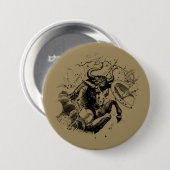 Badge Rond 7,6 Cm Tournoi de tennis de Taurus (Devant & derrière)