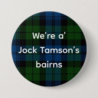 Badge Rond 7,6 Cm Tout ce qui est écossais : les enfants de Jock Tam