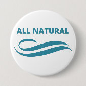Badge Rond 7,6 Cm Tout le minimalisme naturel Conception écologique  (Devant)