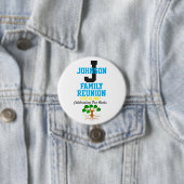 Badge Rond 7,6 Cm Tout nom Famille Réunion avec n'importe quelle dat (En situation)