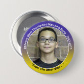 Badge Rond 7,6 Cm Trombone Carson 10 (Devant & derrière)