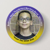 Badge Rond 7,6 Cm Trombone Carson 10 (Devant)