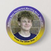 Badge Rond 7,6 Cm Trombone Nathan 11 (Devant)