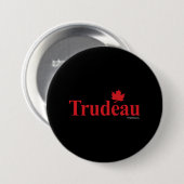 Badge Rond 7,6 Cm Trudeau libéral canadien - .png (Devant & derrière)