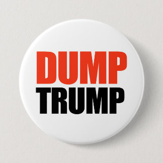 Badge Rond 7,6 Cm Trump - -