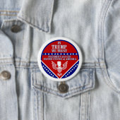 Badge Rond 7,6 Cm Trump 16 (En situation)