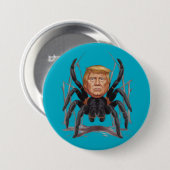 Badge Rond 7,6 Cm Trump Clown Button (Devant & derrière)