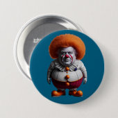 Badge Rond 7,6 Cm Trump Clown Button (Devant & derrière)