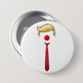 Badge Rond 7,6 Cm Trump déconstruit (Devant & derrière)