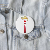 Badge Rond 7,6 Cm Trump déconstruit (En situation)