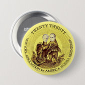 Badge Rond 7,6 Cm Trump et Poutine (Devant & derrière)